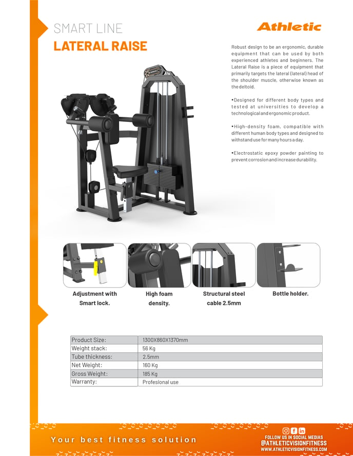 04019 - SMART - LATERAL RAISE - PRODUCT CHART