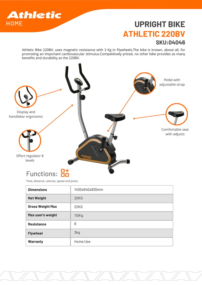 04046 - ATHLETIC 220BV - PRODUCT CHART